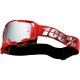 100% Armega Red Crossbrille verspiegelt Hiper Silver Mirror