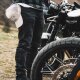 Rokker Rokkertech Tapered Slim Motorrad-Jeans schwarz