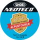Shoei Neotec II Separator Helm TC-3 neongelb schwarz