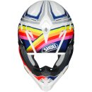 Shoei VFX-WR Pinnacle Crosshelm TC-1 rot weiss