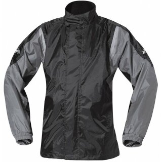 Held Mistral II Motorrad Regen-Jacke schwarz silber