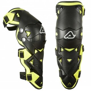 Acerbis Impact Evo 3.0 Knieprotektoren schwarz neongelb