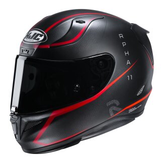 HJC Rpha 11 Jarban Helm MC1SF mattrot schwarz