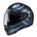 HJC i70 Watu Helm MC4SF mattblau neongelb