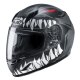 HJC CL-Y Zuky Kinder-Helm MC5SF mattschwarz weiss grau