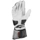 Spidi Carbo Kangaroo Motorrad-Handschuh schwarz weiss