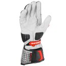 Spidi Carbo Kangaroo Motorrad-Handschuh schwarz rot