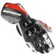 Spidi Carbo Kangaroo Motorrad-Handschuh schwarz rot