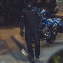 Spidi Mission-T Motorrad-Jacke Textil schwarz