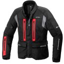 Spidi Traveler 3 Motorrad-Jacke Textil schwarz rot