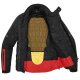 Spidi Traveler 3 Motorrad-Jacke Textil schwarz rot