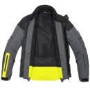 Spidi Traveler 3 Motorrad-Jacke Textil neongelb grau