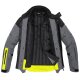 Spidi Traveler 3 Motorrad-Jacke Textil neongelb grau