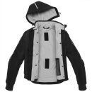 Spidi Hoodie Armor H2Out Motorrad-Hoodie schwarz weiss