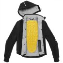 Spidi Hoodie Armor H2Out Motorrad-Hoodie schwarz weiss