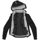Spidi Hoodie Armor H2Out Motorrad-Hoodie schwarz weiss