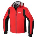 Spidi Hoodie Armor H2Out Motorrad-Hoodie rot