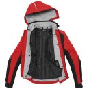 Spidi Hoodie Armor H2Out Motorrad-Hoodie rot