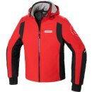 Spidi Hoodie Armor H2Out Motorrad-Hoodie rot