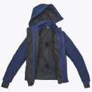 Spidi Metromover Motorrad-Jacke Textil schwarz blau