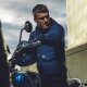 Spidi Metromover Motorrad-Jacke Textil schwarz blau