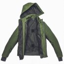 Spidi Metromover Motorrad-Jacke Textil olive grün