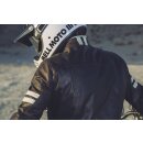 Spidi Vintage Motorrad-Jacke Leder braun hellgrau