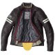 Spidi Vintage Motorrad-Jacke Leder braun hellgrau