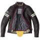Spidi Vintage Motorrad-Jacke Leder braun hellgrau