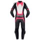 Spidi Track Lady Perf Pro Damen Kombi 1Pc schwarz rosa