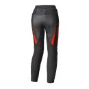 Held Lane II Damen Leder-Hose schwarz neonrot