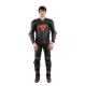 Dainese Laguna Seca 5 Perf. Kombi 1Pc schwarz neonrot