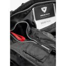Revit Defender Pro GTX Motorrad-Jacke grau rot