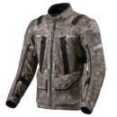 Revit Sand 4 Motorrad-Jacke Textil camo braun