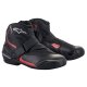 Alpinestars SMX-1 R V2 Kurz-Stiefel schwarz rot