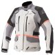 Alpinestars Stella Andes V3 Damen-Jacke hellgrau rot orange