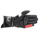 Alpinestars SP-2 V3 Motorrad-Handschuh schwarz weiss rot