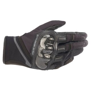 Alpinestars Chrome Motorrad-Handschuh schwarz grau