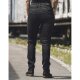 Rokker Rokkertech Mid Straight Damen Motorrad-Jeans schwarz