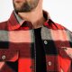 Rokker Boulder Rider Shirt Motorrad-Hemd schwarz rot