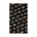 Rokker Tube TRC Heart Halstuch schwarz beige