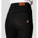 Rokker Rokkertech High Waist Motorrad-Jeans schwarz