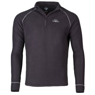 Stadler Thermo Fleece Shirt Funktions-Hemd lang schwarz