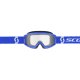 Scott Primal Clear blau Crossbrille