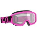 Scott Primal Clear schwarz rosa Crossbrille