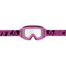 Scott Primal Clear schwarz rosa Crossbrille klar