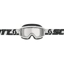 Scott Primal Enduro weiss schwarz Cross-Brille klar