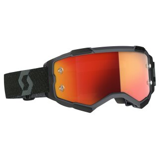 Scott Fury schwarz Crossbrille orange verspiegelt