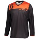 Scott 350 Dirt Jersey Motocross-Hemd schwarz orange