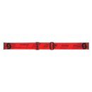 Scott Split OTG dunkelrot Cross-Brille klar